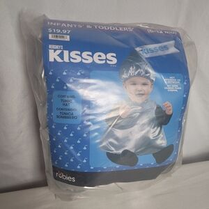 New Hershey's Kisses Baby Infant 2 Piece Costume Size 6-12 Months
